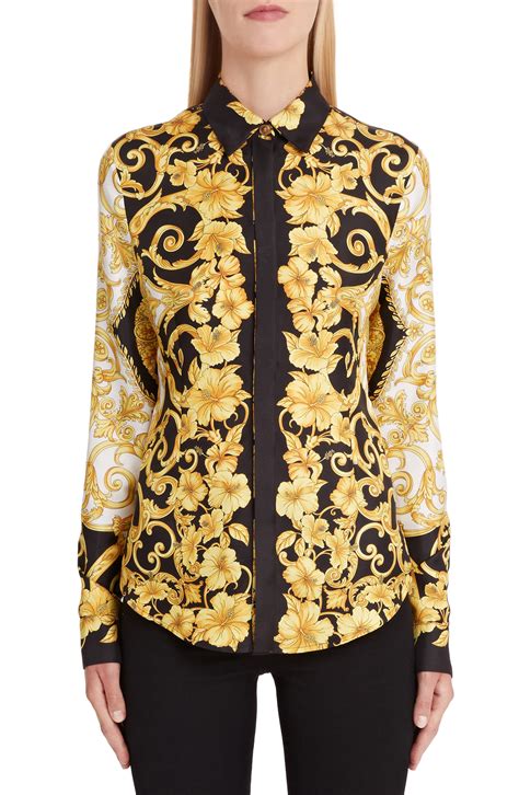 versace style shirt womens